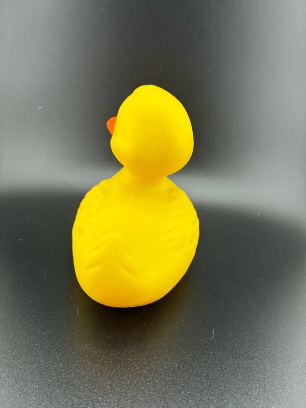 Large Vintage Yellow Rubber‎ Duck Bath Toy 1977